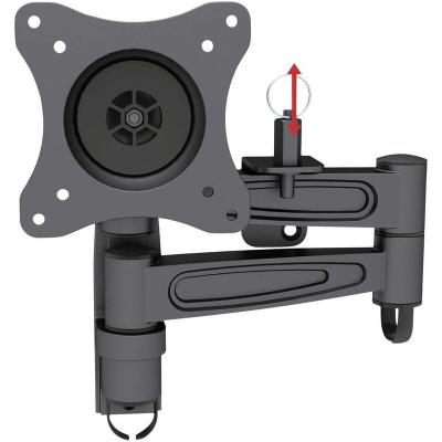 SPEAKA PROFESSIONAL Support mural TV  1232719 13"" - 27"" inclinable + pivotable, rotatif noir