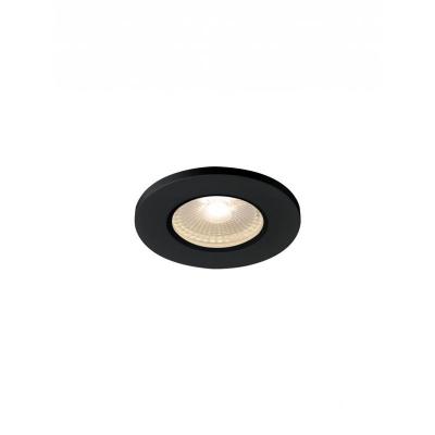 SLV Kamuela eco led, plafonnier de s&eacute;curit&eacute;, noir, led 6,5w 3000k, 38&deg;,variable