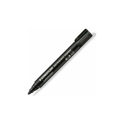 STAEDTLER C/10 Rotulador Lumocolor 352 Negro Punta Redonda - [Livre en VO]