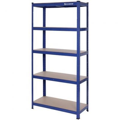 SONGMICS  &Eacute;tag&egrave;re de rangement &agrave; 5 niveaux, Bleu