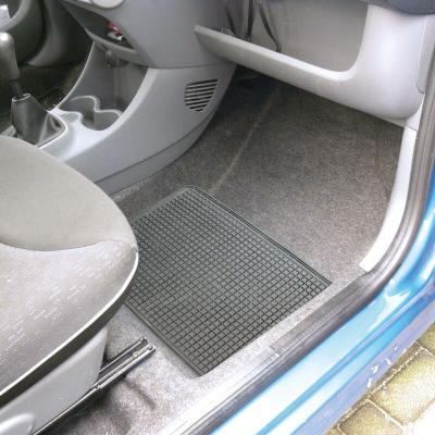 CARPOINT Protection tapis - Caoutchouc - 50x35 cm - Noir - Universel - Voiture