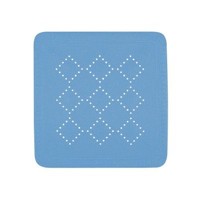  Spirella - Tapis Fond de douche pvc alaska 55x55cm Bleu Bermuda - Bleu