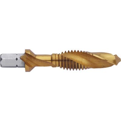 EXACT  5926 SGE ROTAPLUS+, M10, 1/4"" bit, HSS, rev&ecirc;tement TiN, DIN3126
