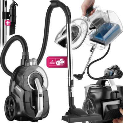 TECTAKE  Aspirateur VC900 sans sac avec filtre HEPA et r&eacute;servoir &agrave; poussi&egrave;re 3L 