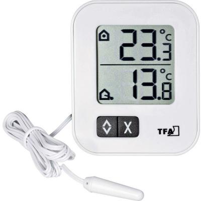 TFA Thermom&egrave;tre  Dostmann 30.1043.02 blanc