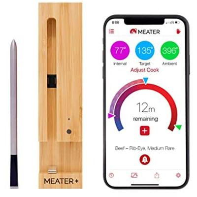 MEATER Plus (50m range) Thermom&egrave;tre de barbecue bois C303282 - 