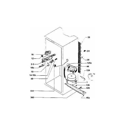 ROSIERES Thermostat pour refrigerateur ranco  41022708