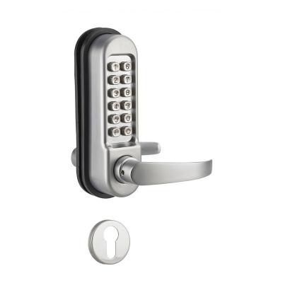 THIRARD Verrou pour porte d'int&eacute;rieur avec b&eacute;quille double pour serrure &agrave; encastrer (non fournie) - 