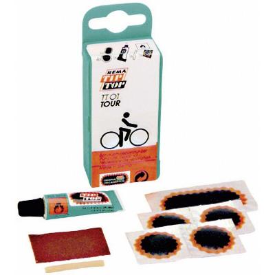 TIP TOP TipTop Rema Tip-Top TT-01 Tour Kit de r&eacute;paration pour v&eacute;lo 5 pi&egrave;ces