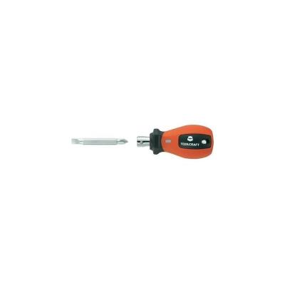 TOOLCRAFT Tournevis avec embout r&eacute;versible 