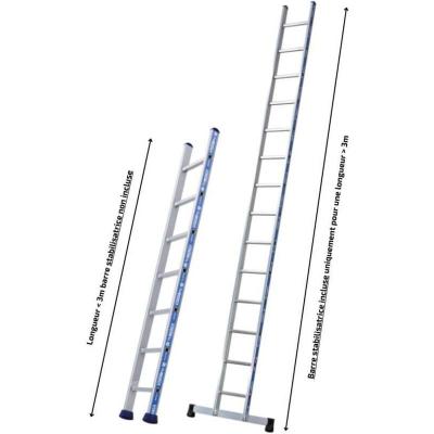 TUBESCA COMABI Echelle Platinium Simple Droite 12 &Eacute;chelons_02410212