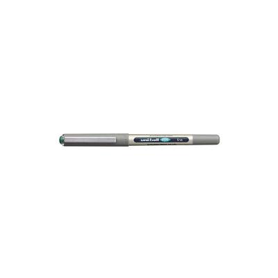 UNI BALL Uni-Ball Eye UB-157 Stylo Roller Pointe M&eacute;tal Fine - Encre Verte - Lot de 12