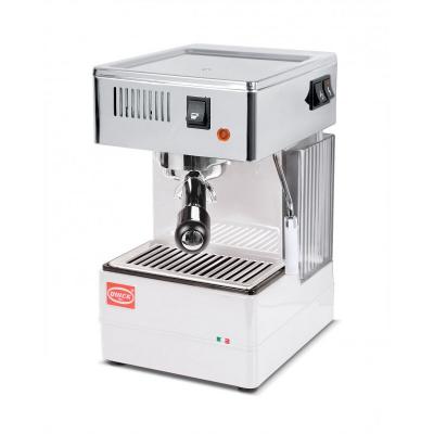 QUICKMILL STEEL MODEL Machine &Agrave; Expresso Quickmill Comptoir Silver, White Ground Coffee 1 Tasses