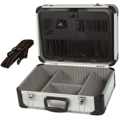 PEREL Valise &agrave; outils en aluminium - 460 x 330 x 165 mm - 25 l
