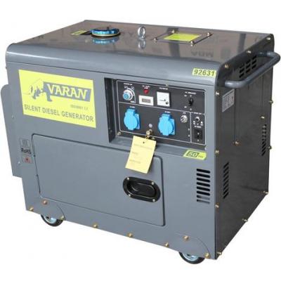 VARAN MOTORS G&eacute;n&eacute;rateur &eacute;lectrique Diesel SILENCIEUX 5.5 KW
