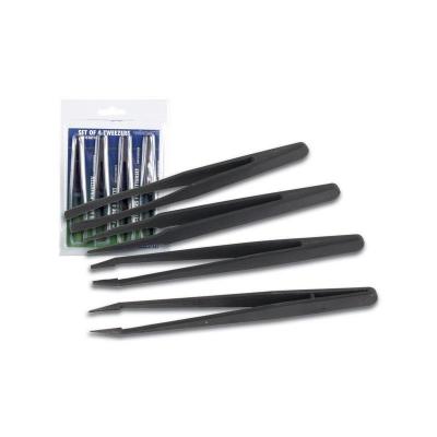 Velleman - ensemble de 4 brucelles non-conductrices VTTWSET2