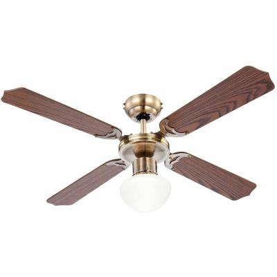 GLOBO Ventilateur de plafond Champion Ch&ecirc;ne 106 cm