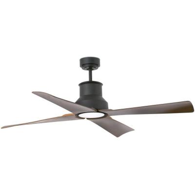 FARO BARCELONA  Ventilateur plafond Winche M lampe LED IP44 noir