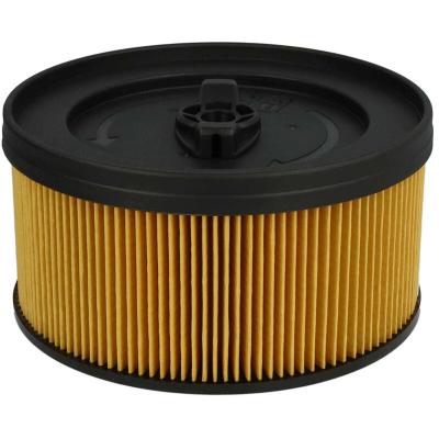 VHBW  1x filtre pliss&eacute; compatible avec K&auml;rcher WD 5.600MP, WD 5.800 ecoogic, WD 5.500M aspirateur - noir / jaune