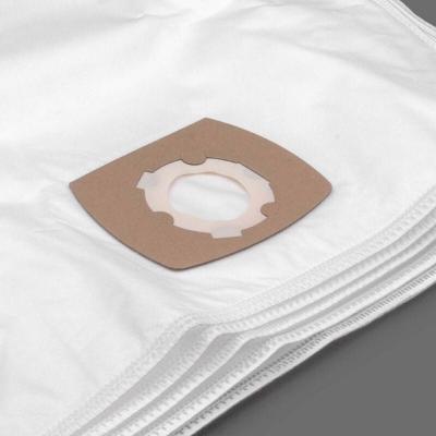  vhbw 5x Sacs compatible avec IdeLine 640-031, 140-001, 140-008, 740-049, 740-067 aspirateur - microfibres non tiss&eacute;es, 24,9cm x 21,9cm, blanc 