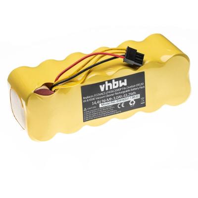 VHBW  NiMH batterie 3000mAh pour robot aspirateur  Ariete Briciola 2711, 2712, 2717 