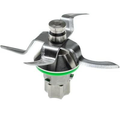VHBW  &ndash; Couteau de mixeur compatible Vorwerk Thermomix TM5 &ndash; 4 lames en acier inoxydable &ndash; Joint d'&eacute;tanch&eacute;it&eacute; inclus &ndash; Longueur 13 cm