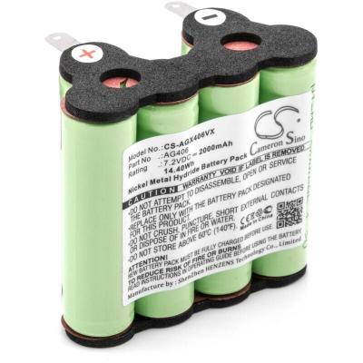 VHBW Batterie compatible avec AEG/Electrolux Rapido ZB4106, FM72, AG406, ZB4106WD aspirateur (2000mAh, 7,2V, NiMH) - 