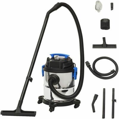 VIDAXL  aspirateur sec et humide 1200 w 20 l argent&eacute;