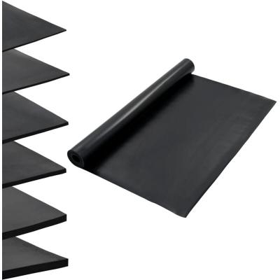 VIDAXL Tapis en caoutchouc antid&eacute;rapant 1,2x5 m 2 mm Lisse 