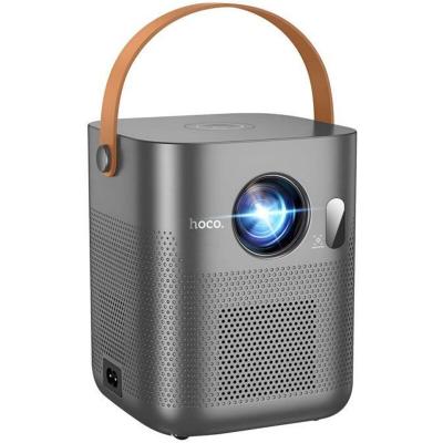 HOKO Vid&eacute;oprojecteur Portable Android HD 720p Bluetooth 5.1 Projection 183 pouces Gris