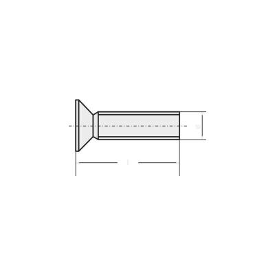 TOOLCRAFT Vis &agrave; t&ecirc;te frais&eacute;e  839917 100 pc(s) M3 12 mm t&ecirc;te frais&eacute;e 6 pans acier inoxydable N/A