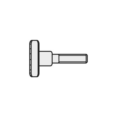 TOOLCRAFT Vis molet&eacute;e  194768 M5*16 D464-5.8:A2K 10 pc(s) M5 16 mm t&ecirc;te molet&eacute;e acier N/A