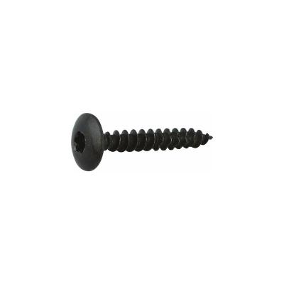 VISWOOD  3137050 Bo&icirc;te de 100 Vis &agrave; penture 6 lobes Filetage total 7,0 x 50 Acier Zingu&eacute; Noir