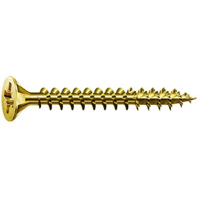 SPAX  - Lot de 300 vis acier t&ecirc;te frais&eacute;e pozidriv Diam.4 mm x L.20 mm