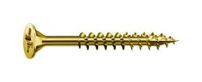  Vis universelle SPAX SeKo cruciforme Z 4,5x 45/30 galvanis&acute; Jaune (Par 500)