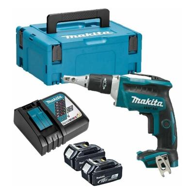 MAKITA Visseuse &agrave; placo 18V LXT (2x3,0 Ah) en MAKPAC -  DFS452RFJ
