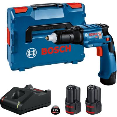 BOSCH Visseuse plaquiste sansfil  GTB 12V11 12 V 2 batteries 3 Ah chargeur LBoxx