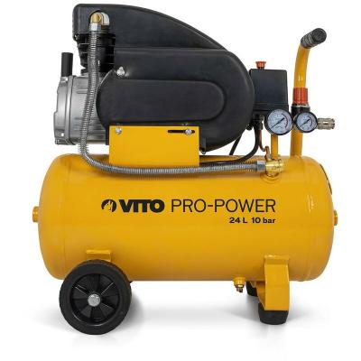 VITO Compresseur d'air &eacute;lectrique &agrave; huile  24 L 10 bar