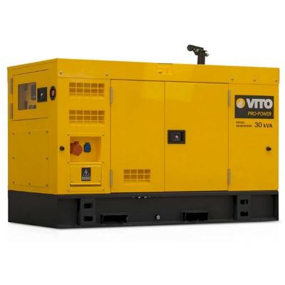 VITO Groupe electrog&egrave;ne 30kVA Diesel Triphas&eacute; Monophas&eacute; Autonomie 13h 