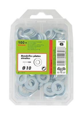 VYNEX Rondelle &eacute;troite D : 12mm - lot de 50
