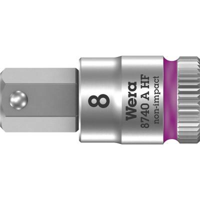 WERA  8740 A 05003339001 6 pans int&eacute;rieurs Douille-embout 8 mm 1/4 (6.3 mm)