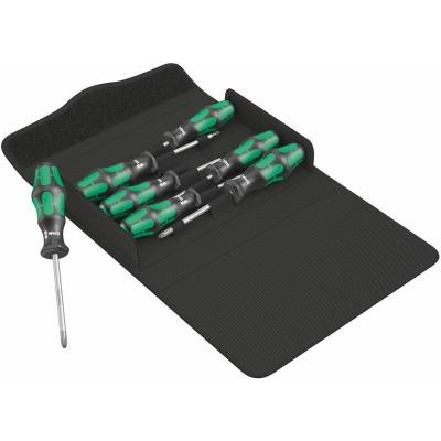 WERA Jeu de tournevis Kraftform 300/7 Set 1 7-unit&acute;s Fentes/PH/PZD/TX