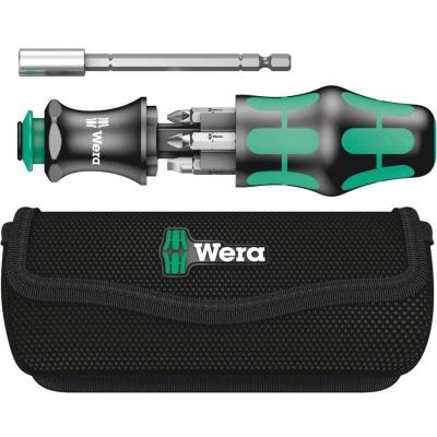 WERA  Kraftform Kompakt 28 avec pochette, 7 pi&egrave;ces - 05134491001