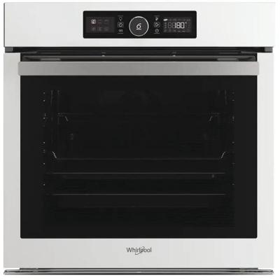 WHIRLPOOL  859991535870 Four &eacute;lectrique &agrave; encastrer : couleur blanche, nettoyage automatique - akz9 6
