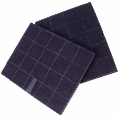 Lot de 2 filtres charbon 235x190mm AFFCAF16 AIRFORCE FC120 pour Hotte