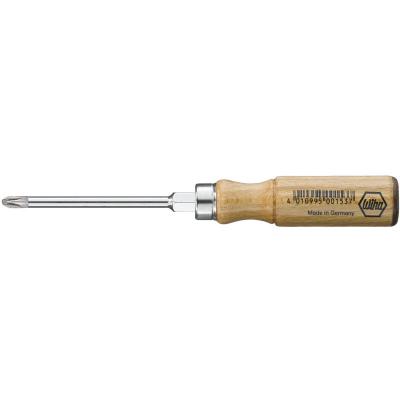 WIHA  00412 - Destornillador para madera 221 PZ1 x 80 mm Ref. 2211