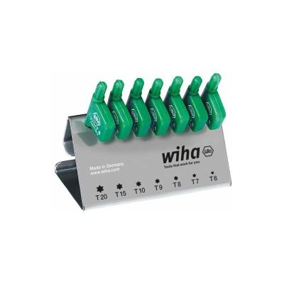 WIHA  Jeu de cl&eacute;s TORX avec manche drapeau (370 VB) - 25625