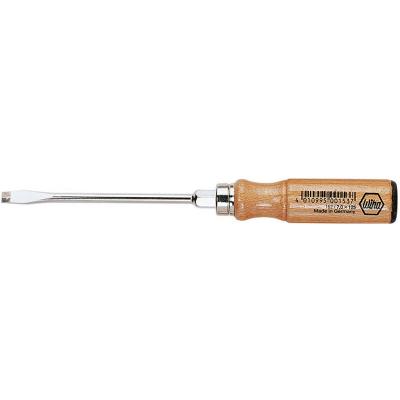 WIHA  1624 Tournevis plat en bois 7,0 x 125