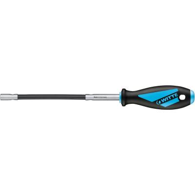WITTE  Maxx 1/4&acute;&acute;x200 Mm Hex Socket Screwdriver With Flexible Rod Bleu