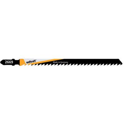 WOLFCRAFT  2669000 Lames de Scie Sauteuse HcsSet de 2 Pi&egrave;ces